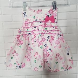 Baby Girl Floral Dress and Pant Set